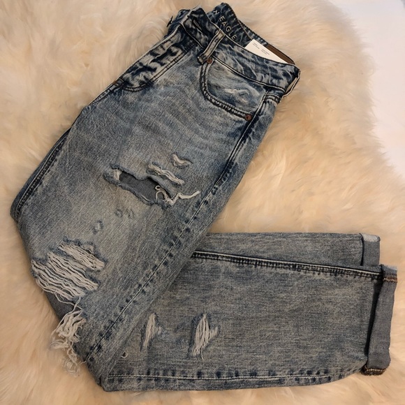 American Eagle Popular Tom Girl Jean SZ 2 - Picture 2 of 4